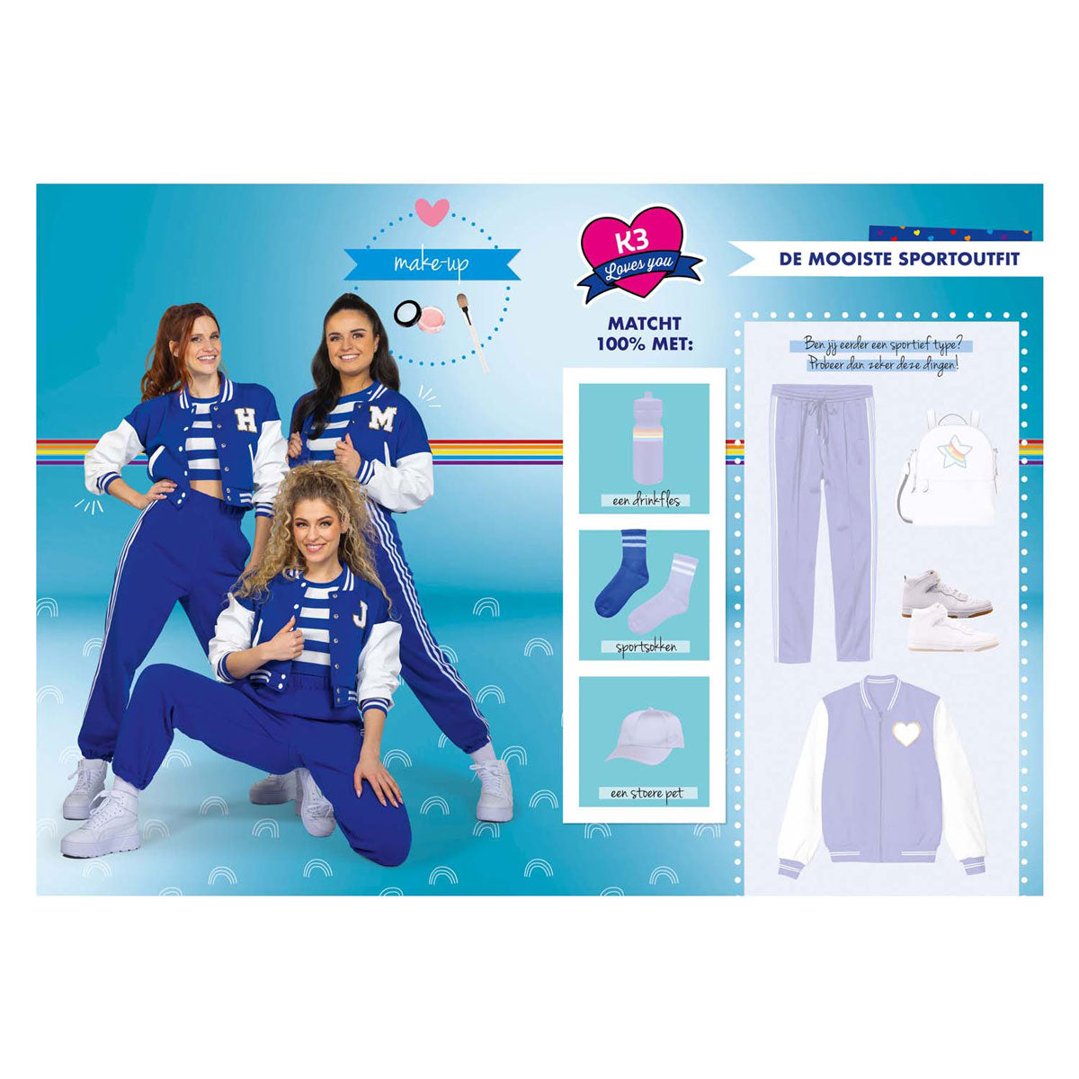 Studio 100 k3 outfit stickerboek