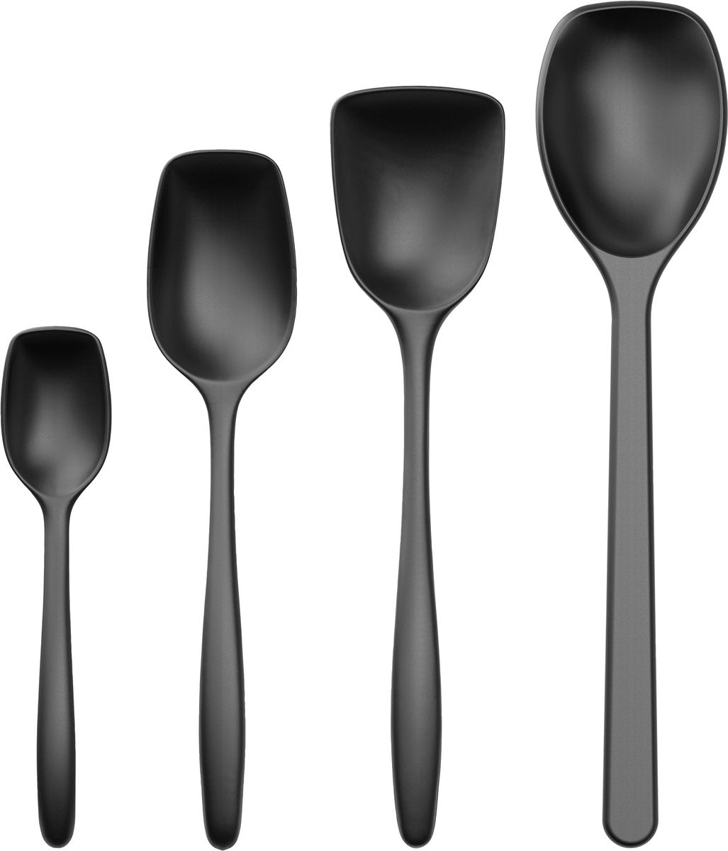 Rosti new classic pollepelset 4 stuks carbon black