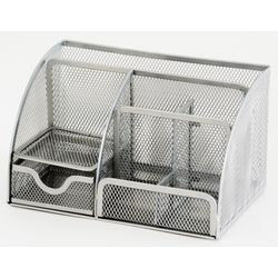 Bureau organizer viking metaalgaas zilver