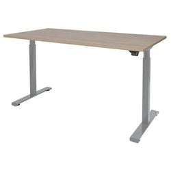 Zit-sta-bureau schaffenburg dextro basic t-voet lindberg oak