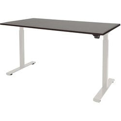 Zit-sta-bureau schaffenburg dextro basic t-voet logan eiken