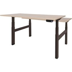 Zit-sta-bureau schaffenburg dextro plus duo t-voet lindberg oak