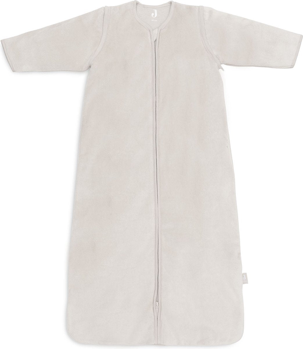 Jollein baby slaapzak winter met afritsbare mouw - 90cm - velvet nougat - winterslaapzak