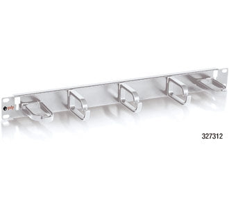 Equip 32731207201 19 rack mount cable management panel, light grey (ral 7035), metal