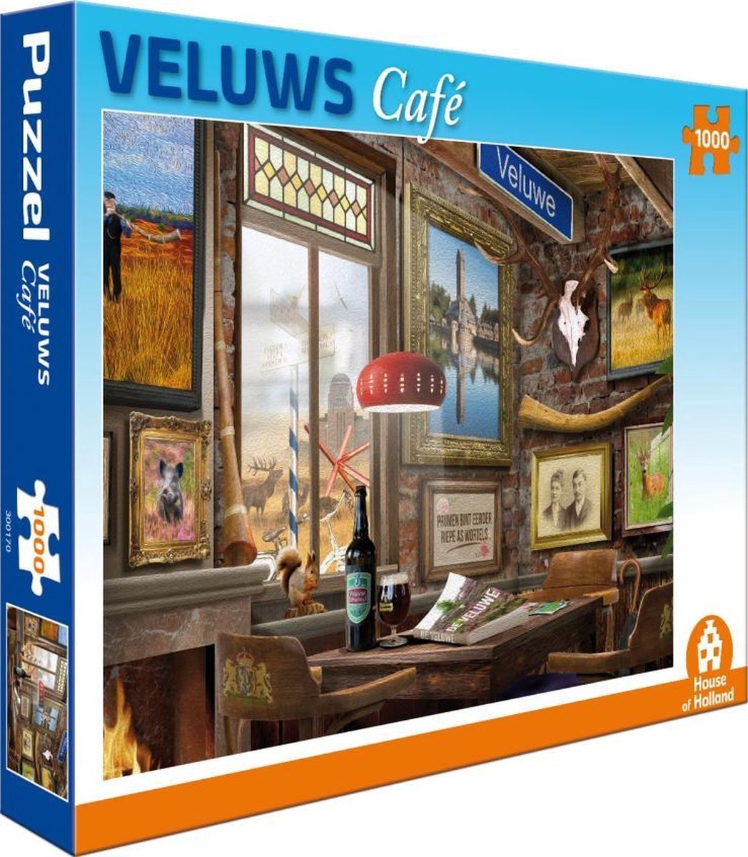 House of holland puzzel - veluws café (1000)