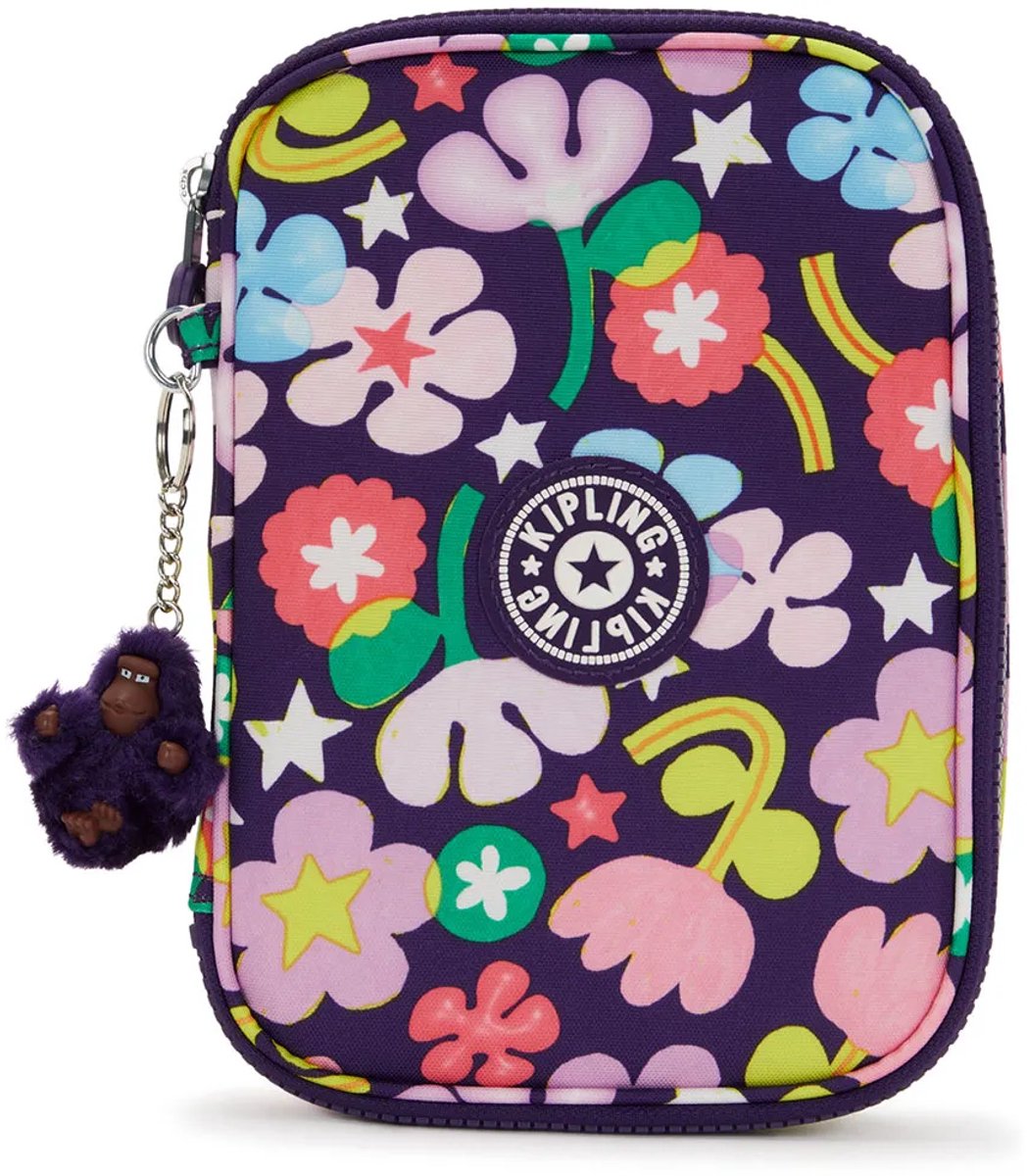 Kipling 100 pens etui paars man