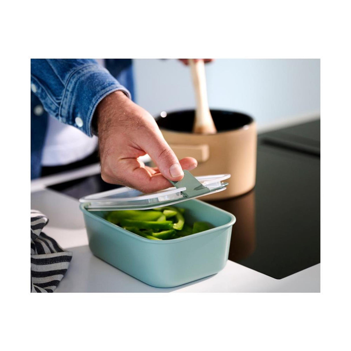 Mepal vershouddoos easyclip 2250ml sage