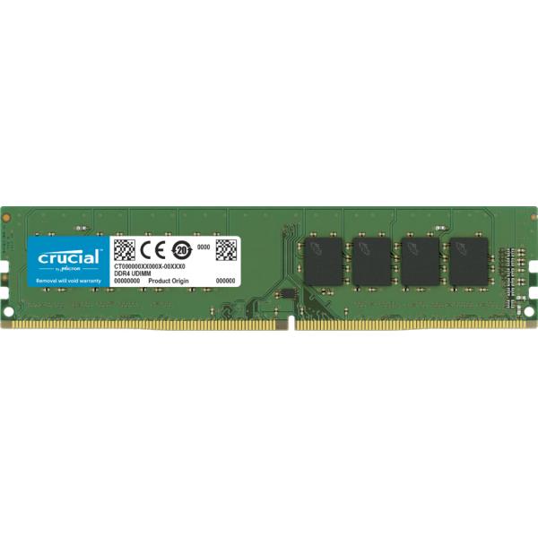Crucial 16 gb ddr4-3200 werkgeheugen (ct16g4dfra32a, retail)