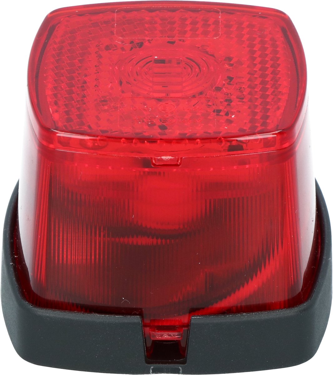 Carpoint led markeringslamp rood - 12-24v - e-keur - eenvoudig te monteren - inclusief bevestigingsmateriaal aansluitkabels - 50x50x45mm (lxbxh)