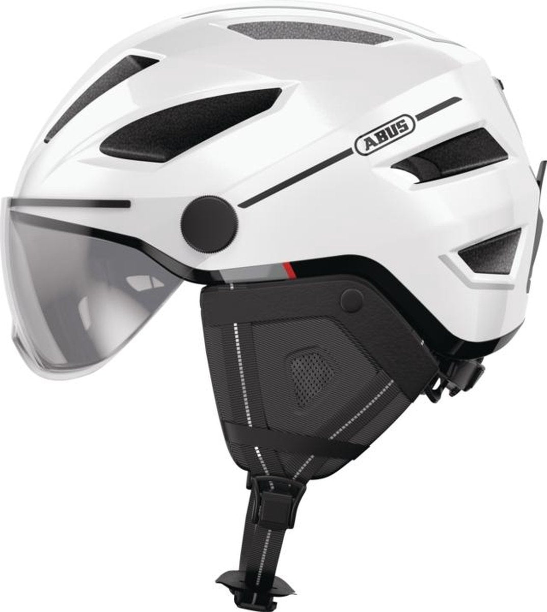 Abus helm Pedelec 2.0 ACE pearl Wit S 51-55cm