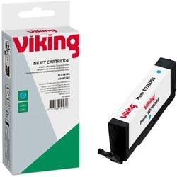 Inktcartridge viking compatibel canon cli-581xl cyaan