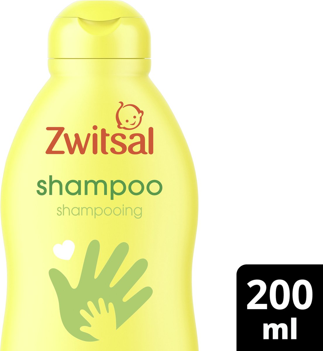 Zwitsal shampoo - baby - met ingrediënten van natuurlijke oorsprong zonder sles-sulfaat - 200 ml