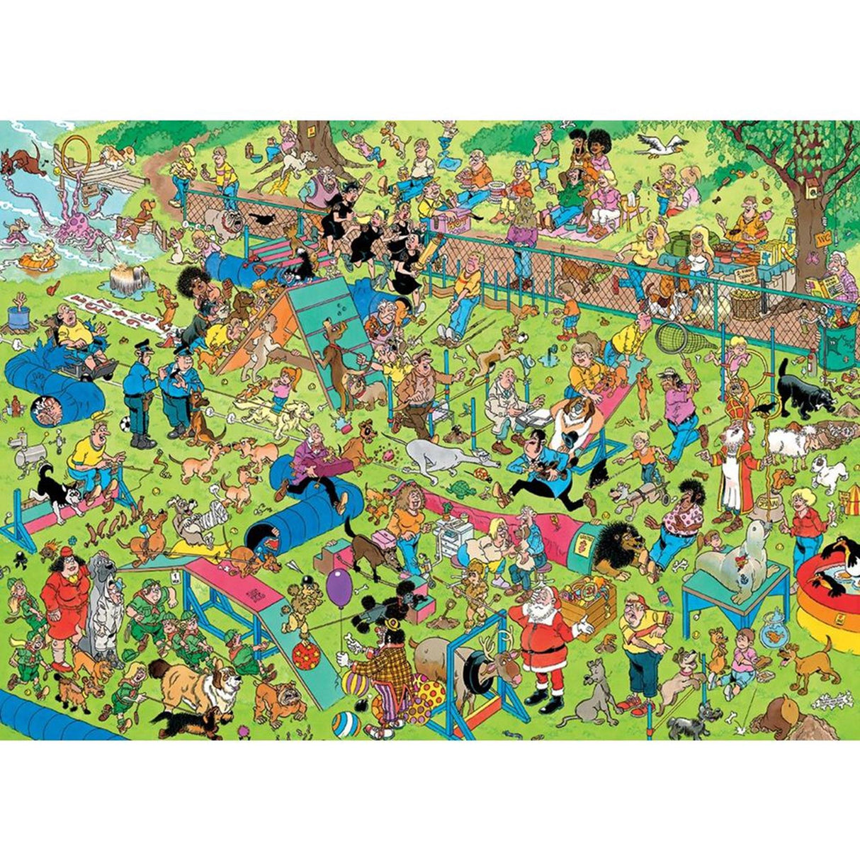 Jumbo jvh hondenparcours 1000pc