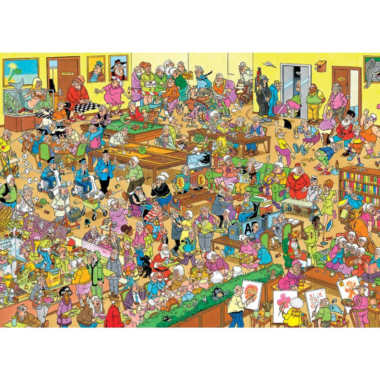 Jumbo jan van haasteren puzzel het bejaardentehuis 1000 stukjes