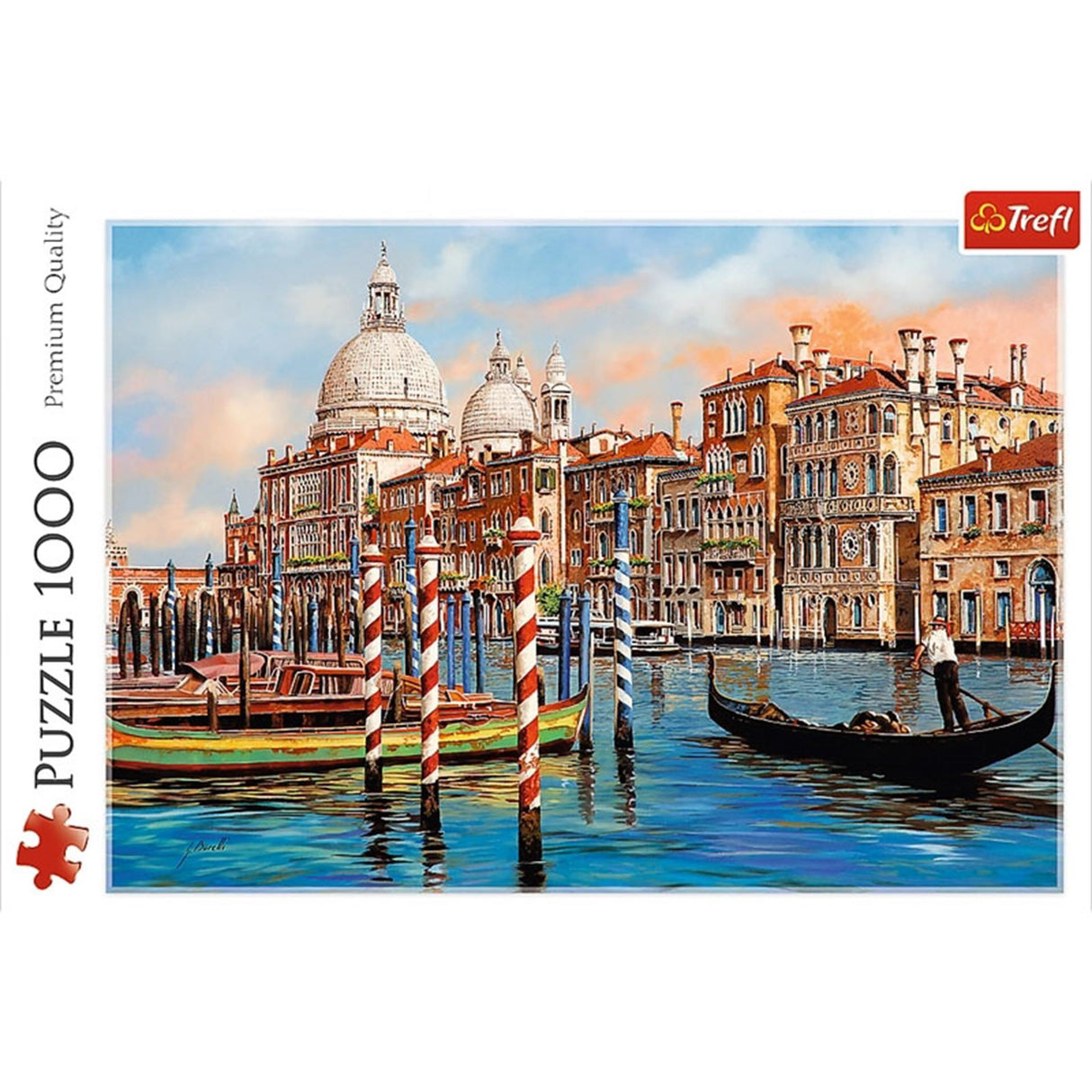 Puzzel avondzon bij venetië 1000 stukjes