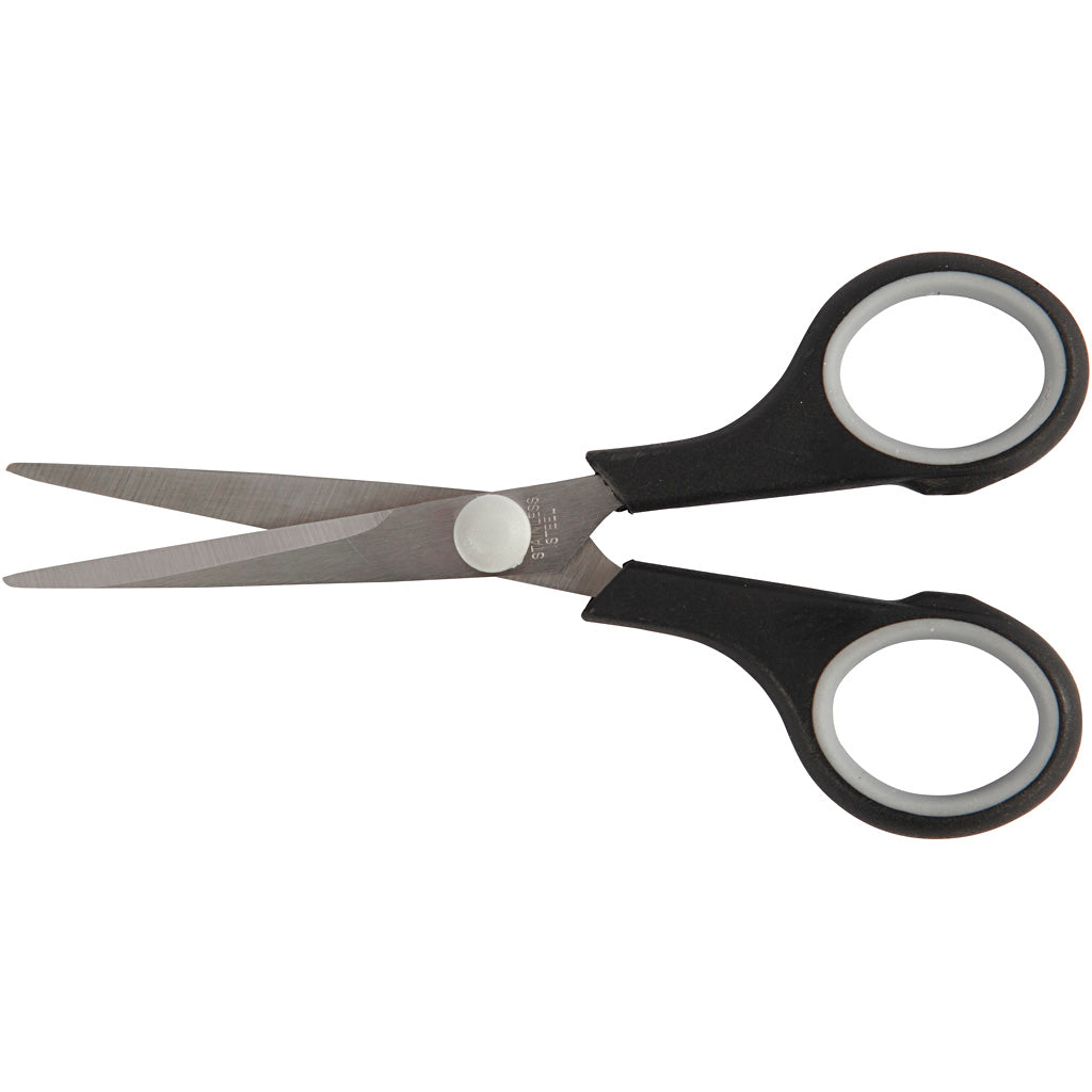 Creativ company http: www.cchobby.nl kinderschaar-l-14-cm-rechts-linkshandig-12-stuk-1-doos