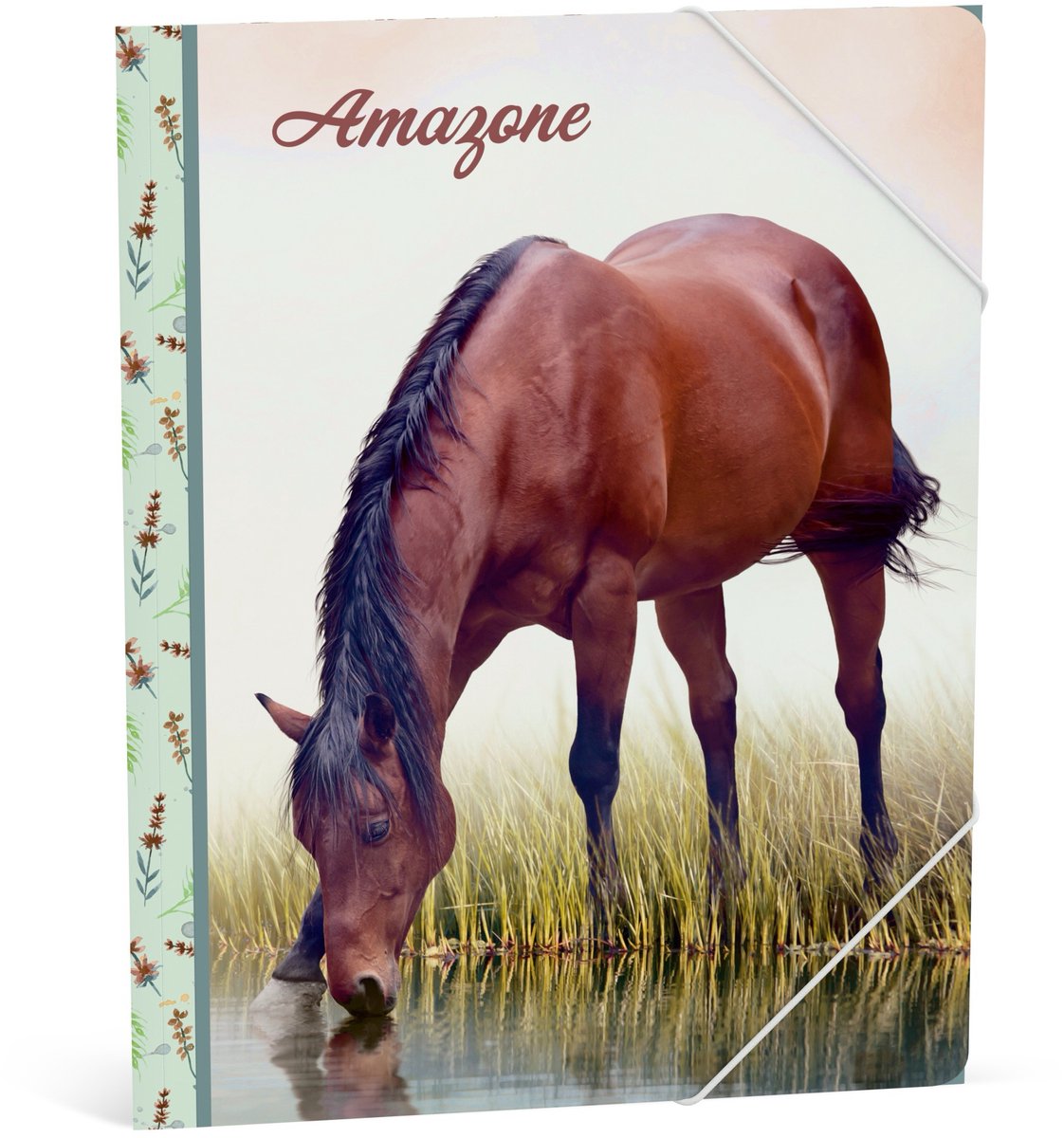 Amazone elastomap - bruin paard