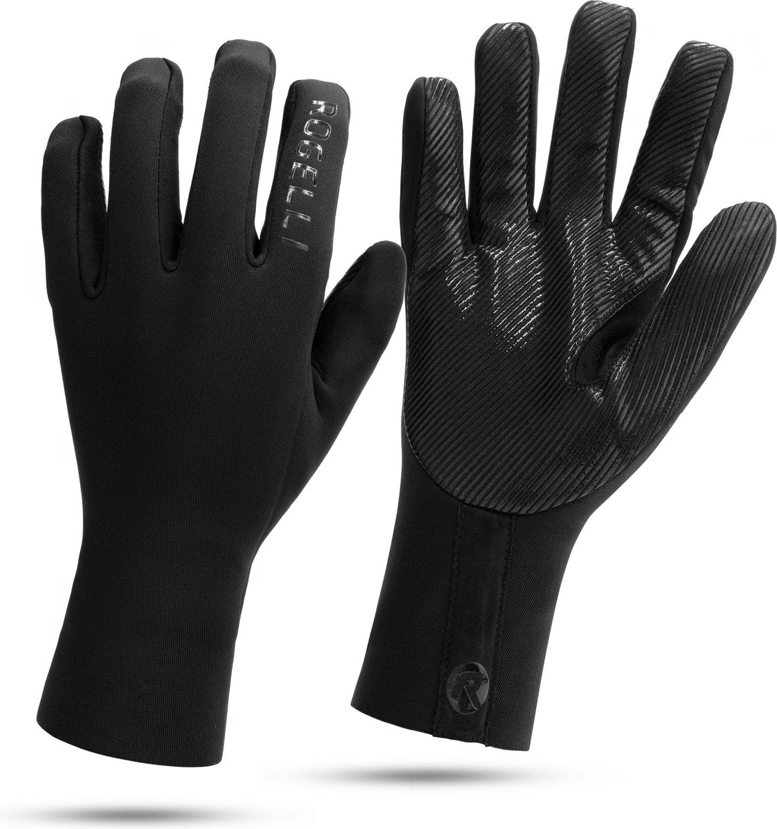 Rogelli winterhandschoenen neoflex - zwart - unisex - fietshandschoenen - maat l