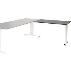 Bureau-uitbreiding schaffenburg lin-pla126-logw-m25 120x60x65-85cm
