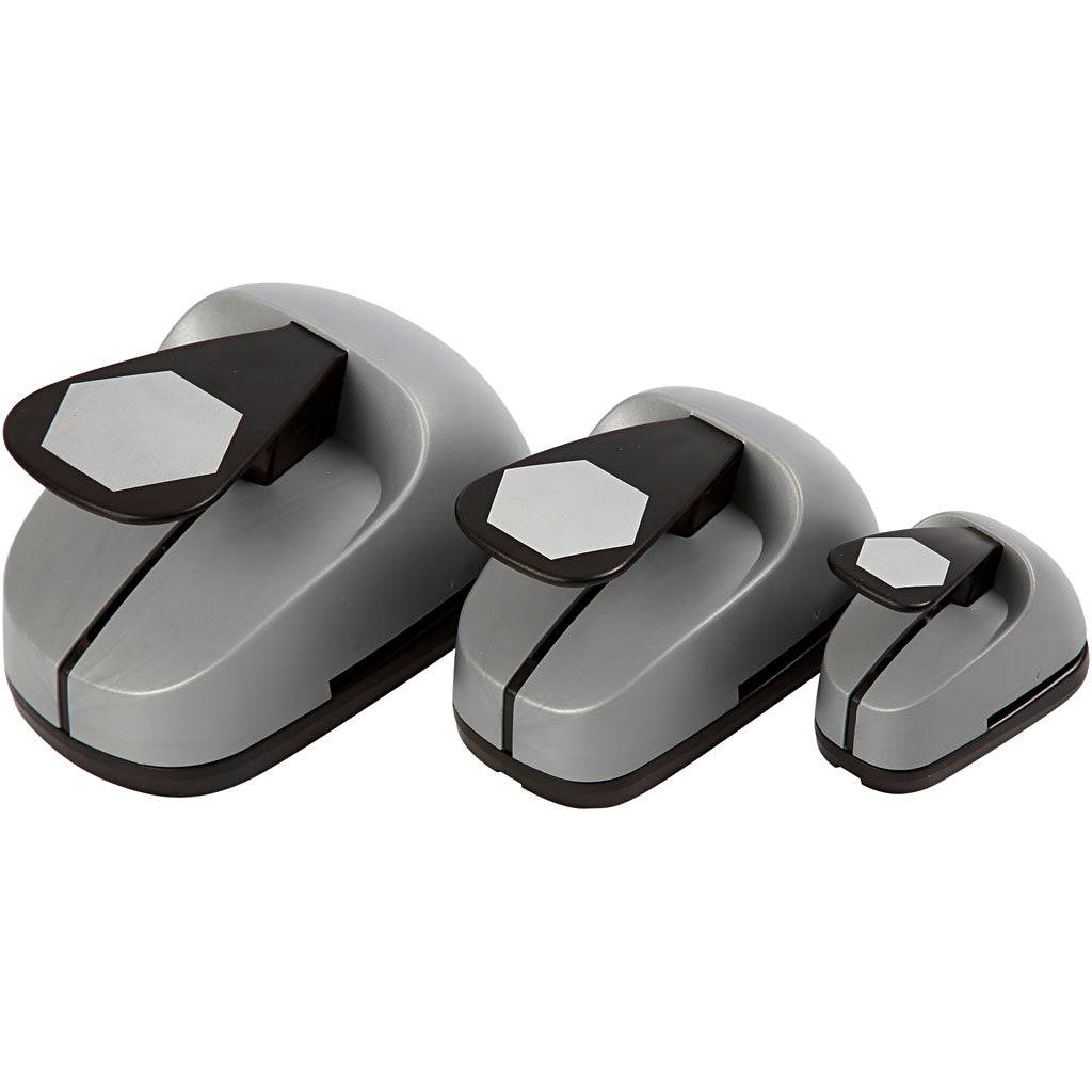 Creativ company http: www.cchobby.nl ponsen-set-zeskant-afm-25-49-75-mm-3-stuk-1-doos