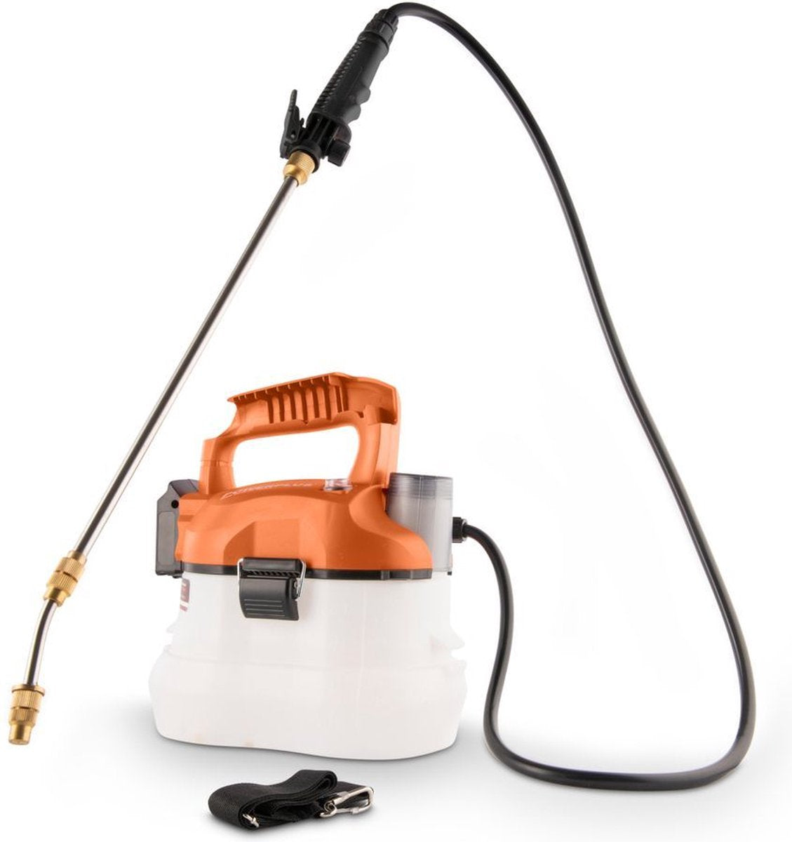 Powerplus dual power drukspuit op accu powdpg80400 - 20 v druksproeier met telescopische lans, 5 bar druk en 30 l hour debiet, 4 l capaciteit, zonder accu en lader, tuingereedschap