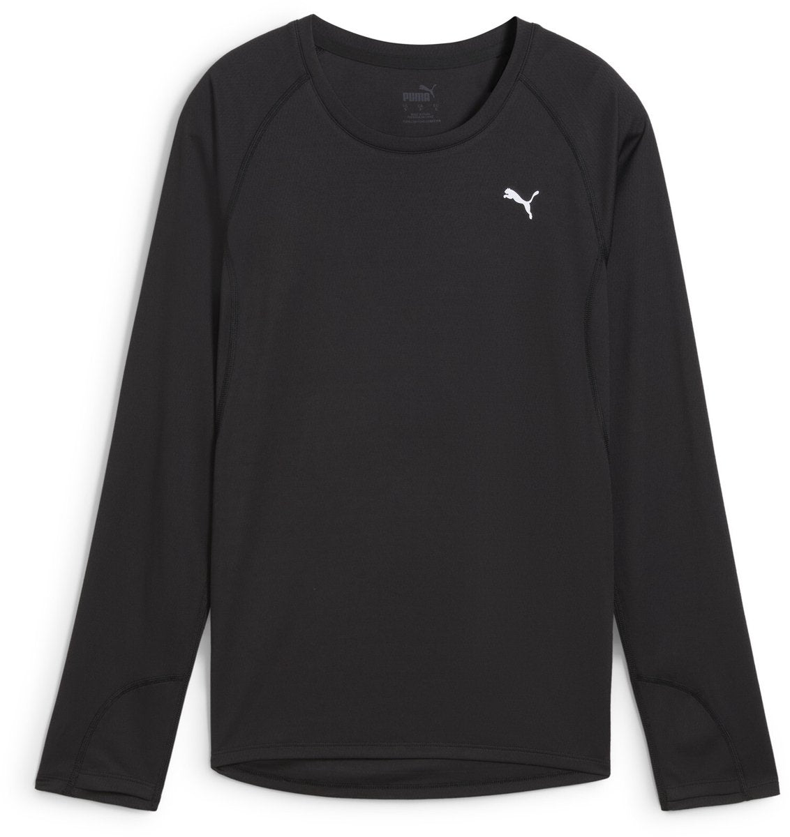 Puma w run velocity long sleeve (poly) dames sporttop - black