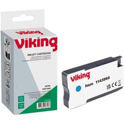 Inktcartridge viking 953 xl compatible cyaan
