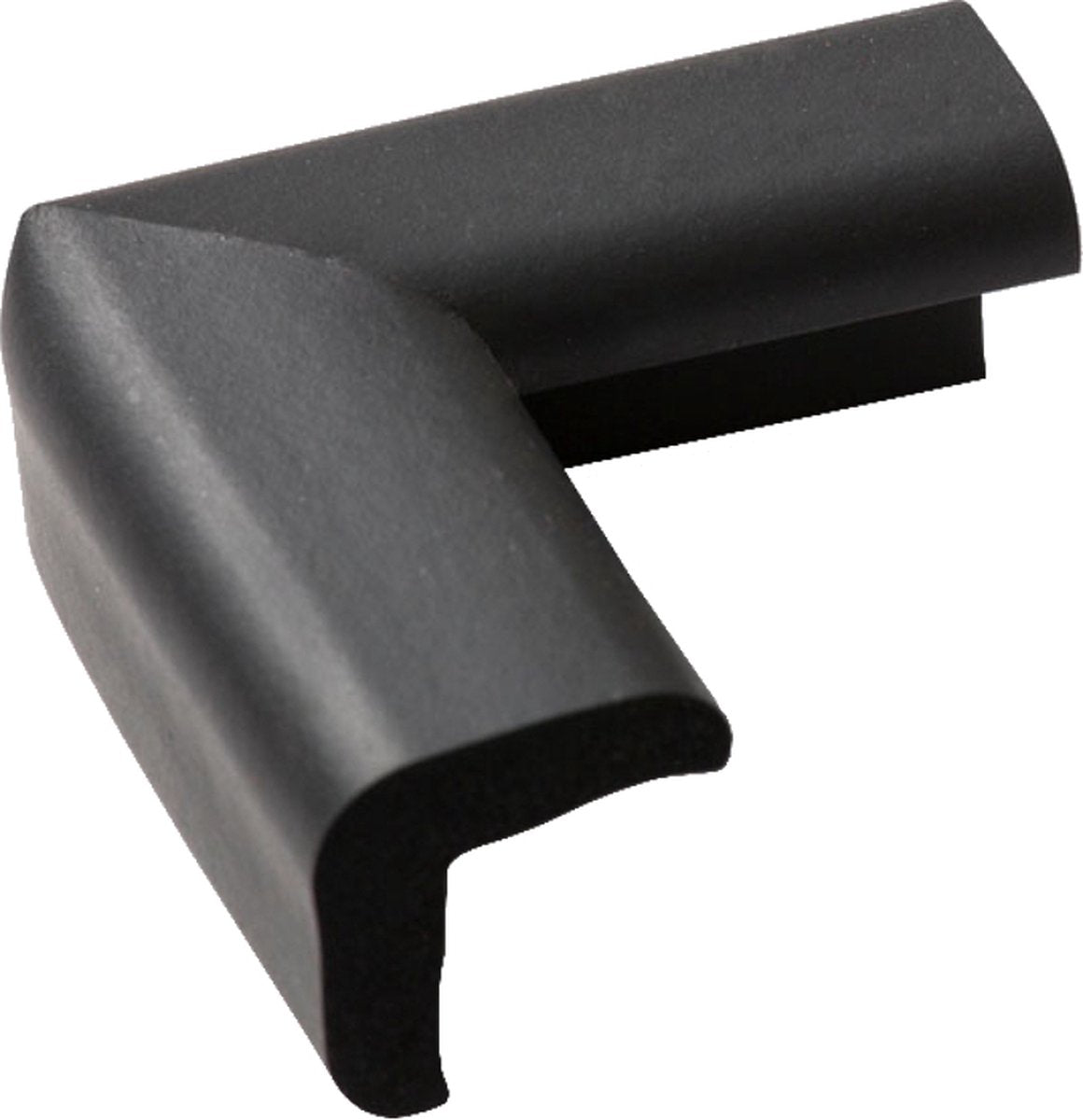 Merkloos sans marque jippie's - tafelhoekjes foam - 4 stuks - zwart