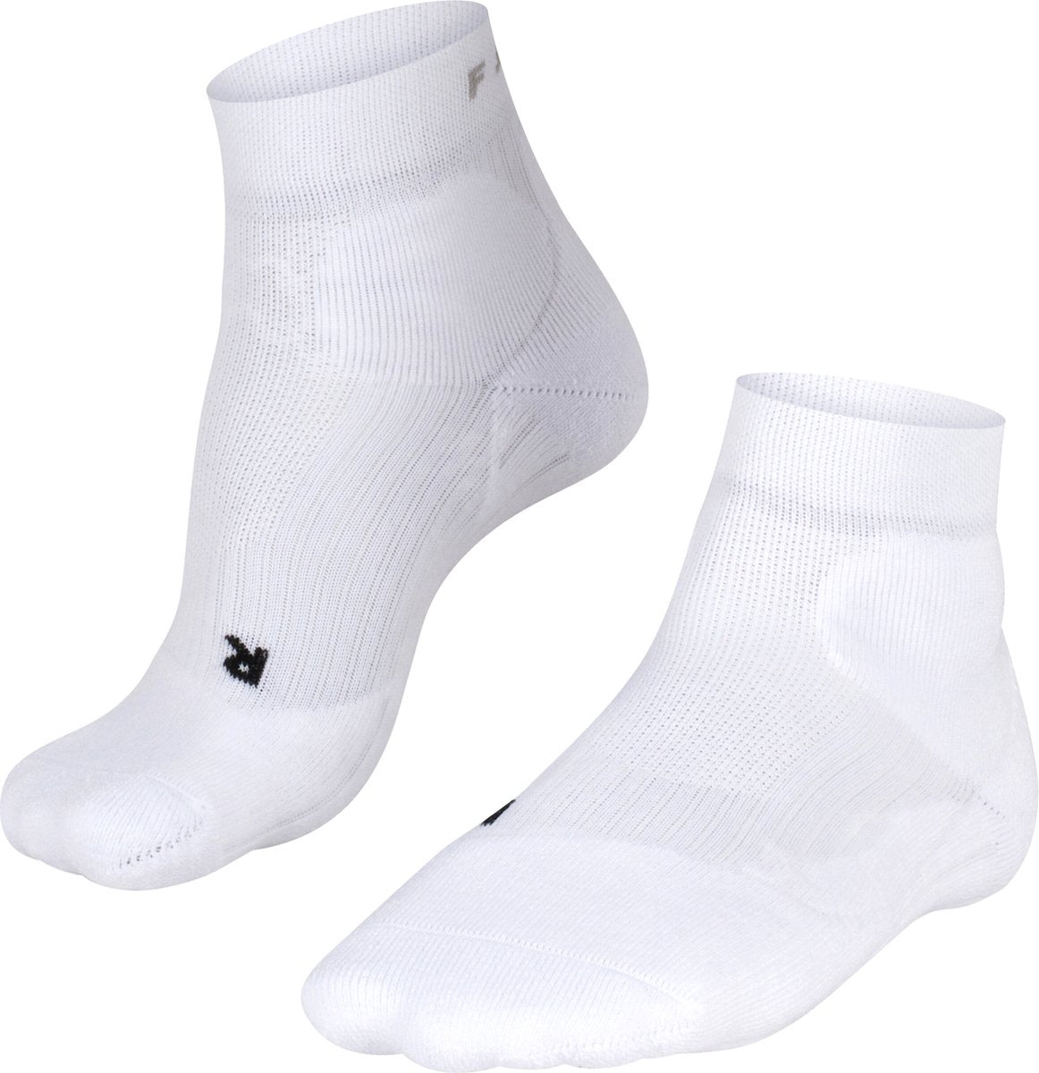 Falke te2 short anti-blaar katoen functioneel materiaal tennissokken heren wit - maat 46-48