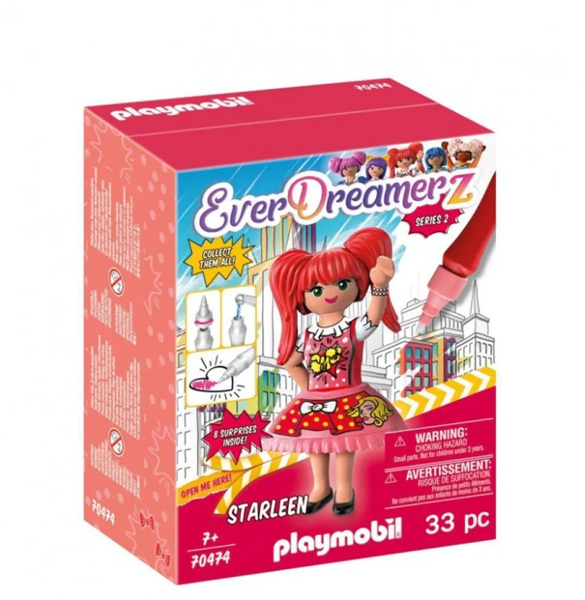 Playmobil everdreamerz starleen serie 2 -comic world - 70474