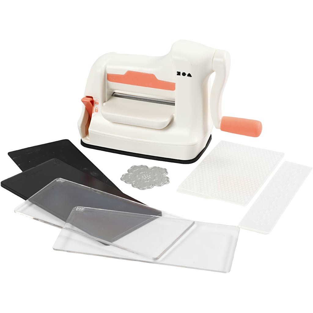 Creativ company http: www.cchobby.nl starterset-stans-en-embosmachine-a7-vel-74x105-mm-1-set