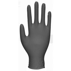 Wegwerphandschoenen nitrex gp0034 nitril large (l) zwart