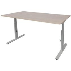 Bureau schaffenburg lin-pl128-lera-m25 spaanplaat, metaal multikleur