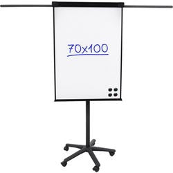 Viking mobiele flipchart zwart 70 x 100 cm