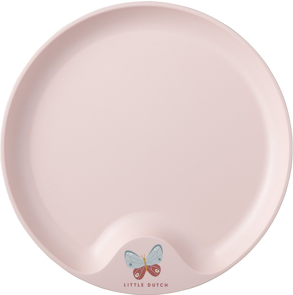 Mepal mio kinderbord little dutch - magnetronbestendig - met greep - kinderservies - flowers butterflies