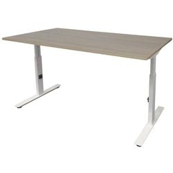 Bureau schaffenburg lin-pl148-robw-m25 spaanplaat, metaal multikleur
