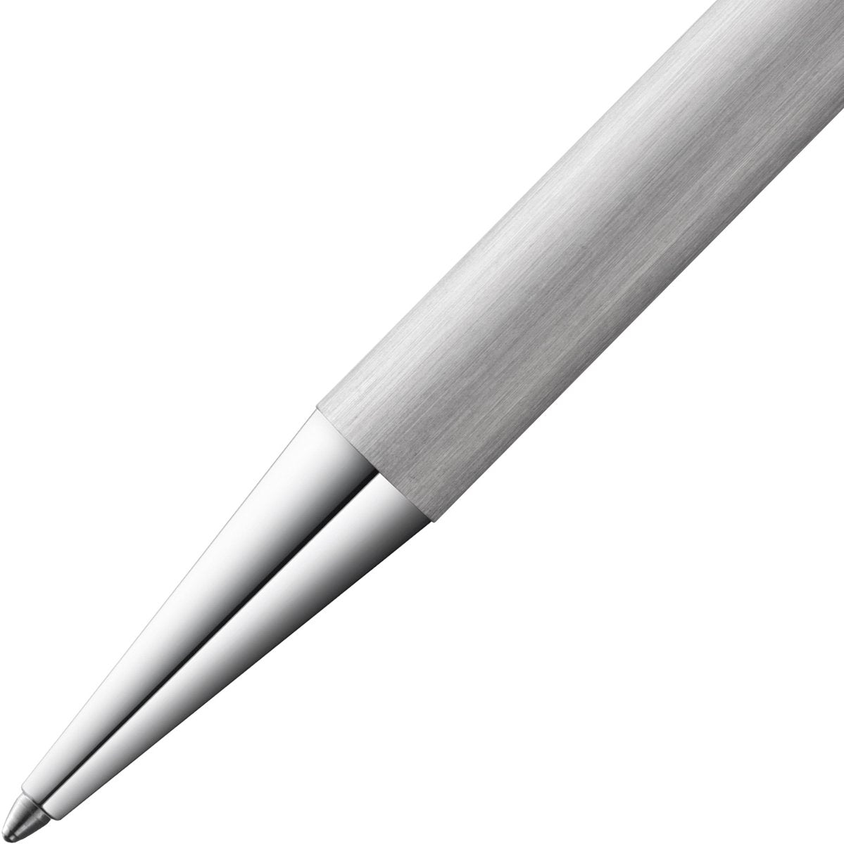 Lamy scala balpen 251 - van roestvrij staal in de kleur geborsteld, satijn afwerking met draaimechanisme - incl. m 16 grote capaciteit vulling in zwart