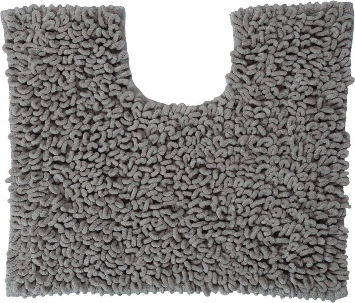 Sealskin twist toiletmat 45x50 cm - microfibre - grijs