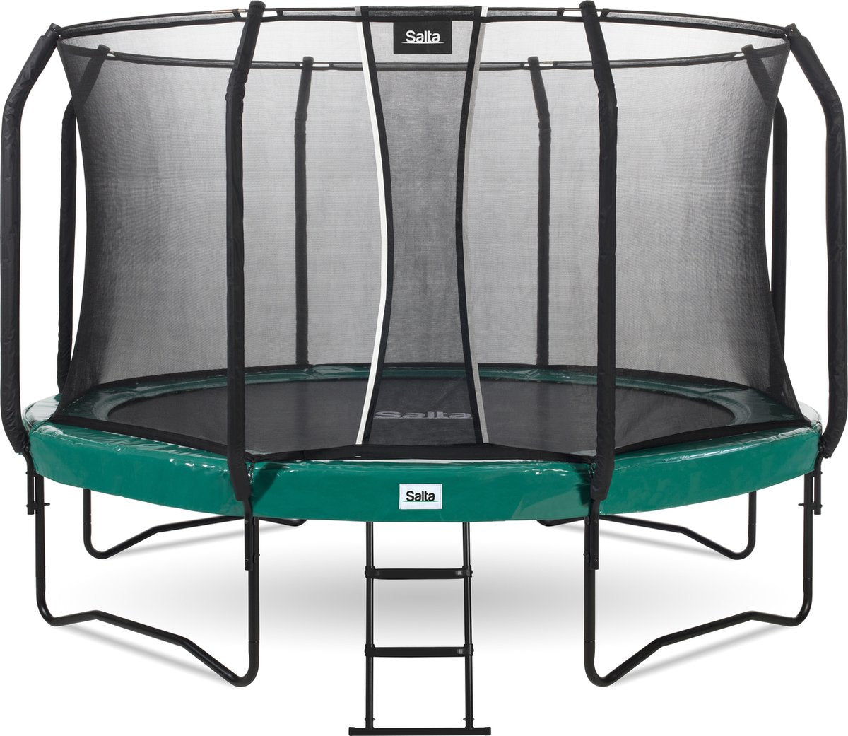 Salta first class - trampoline met veiligheidsnet en ladder - ø 251 cm - groen