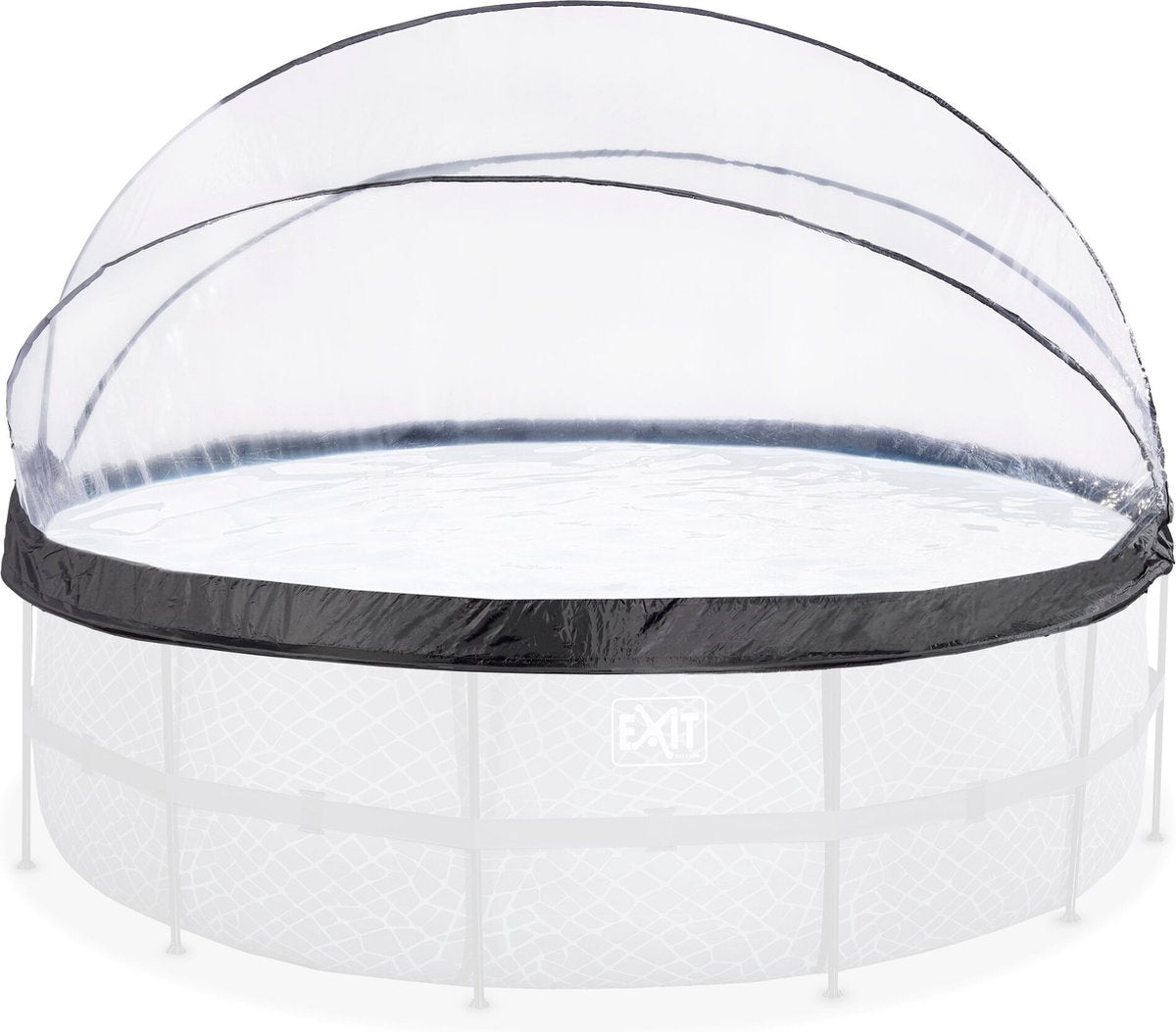 Exit toys exit zwembad overkapping eco ø450cm - zwembad dome - universeel - zwembad accessoire - weerbestendig