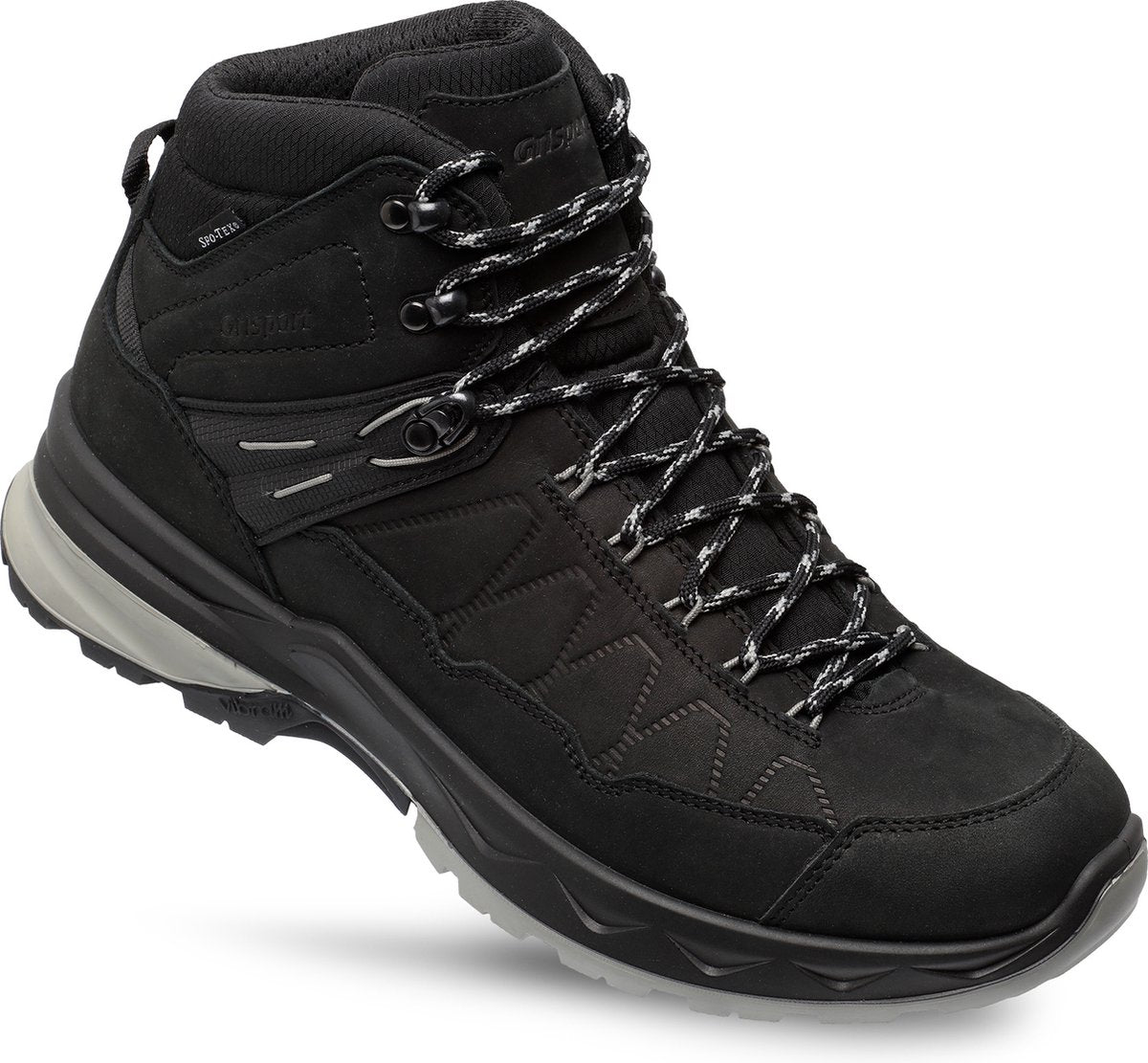 Grisport tampa mid wandelschoenen unisex - black - maat 46
