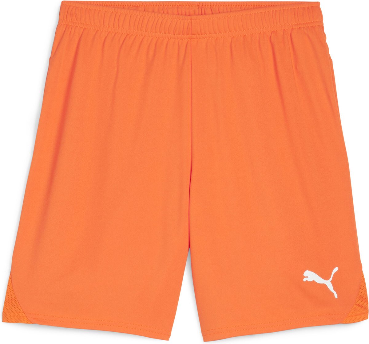 Puma teamgoal shorts heren sportbroek - rickie orange- white