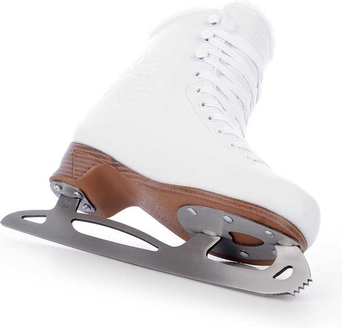 Tempish – camila ice – kunstschaatsen – schaatsen dames – wit – verstevigde enkelsteun stijlvol wit design – maat eu 40
