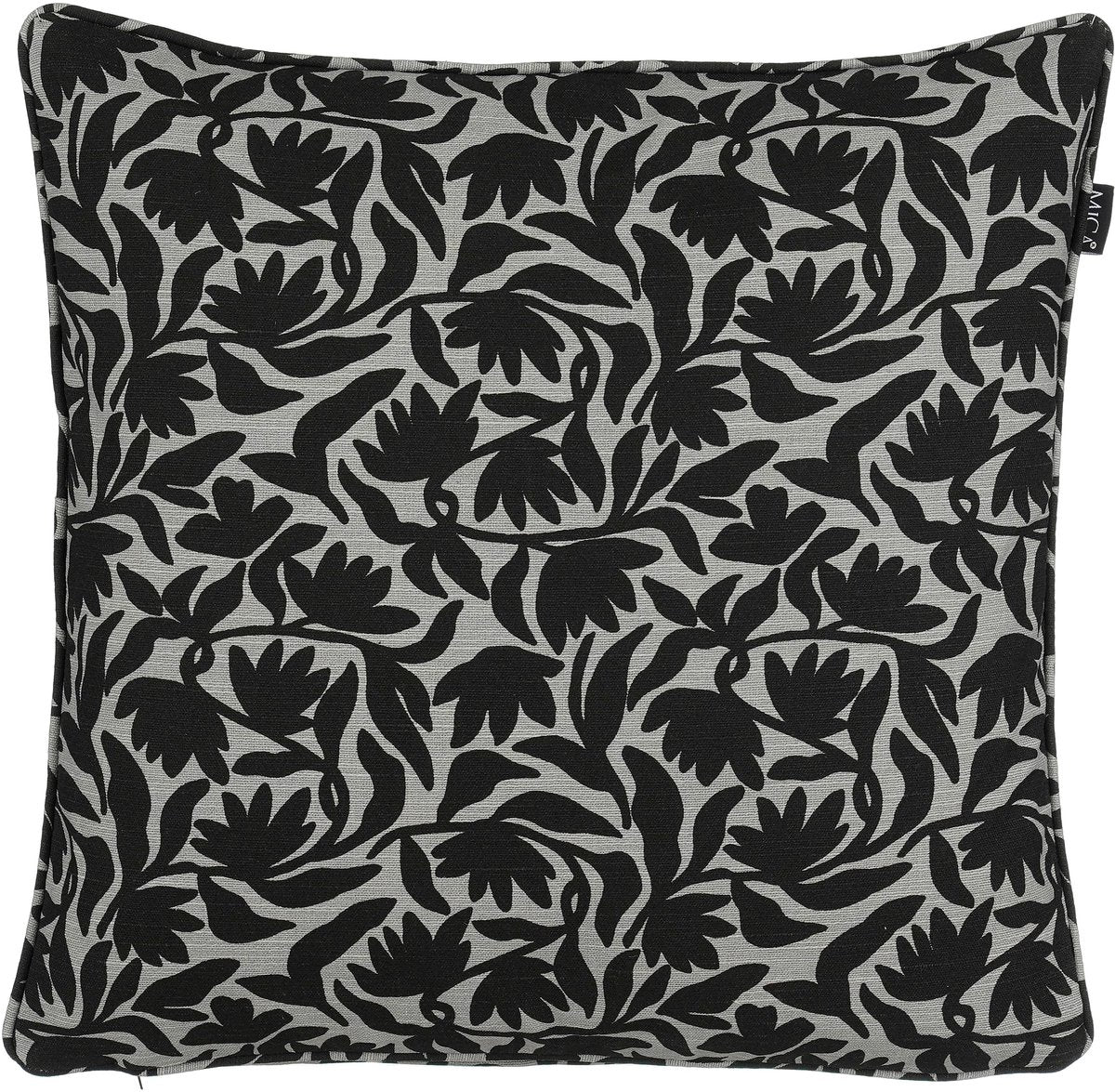 Mica decorations kelly outdoor kussen zwart - l45xb45xh10cm