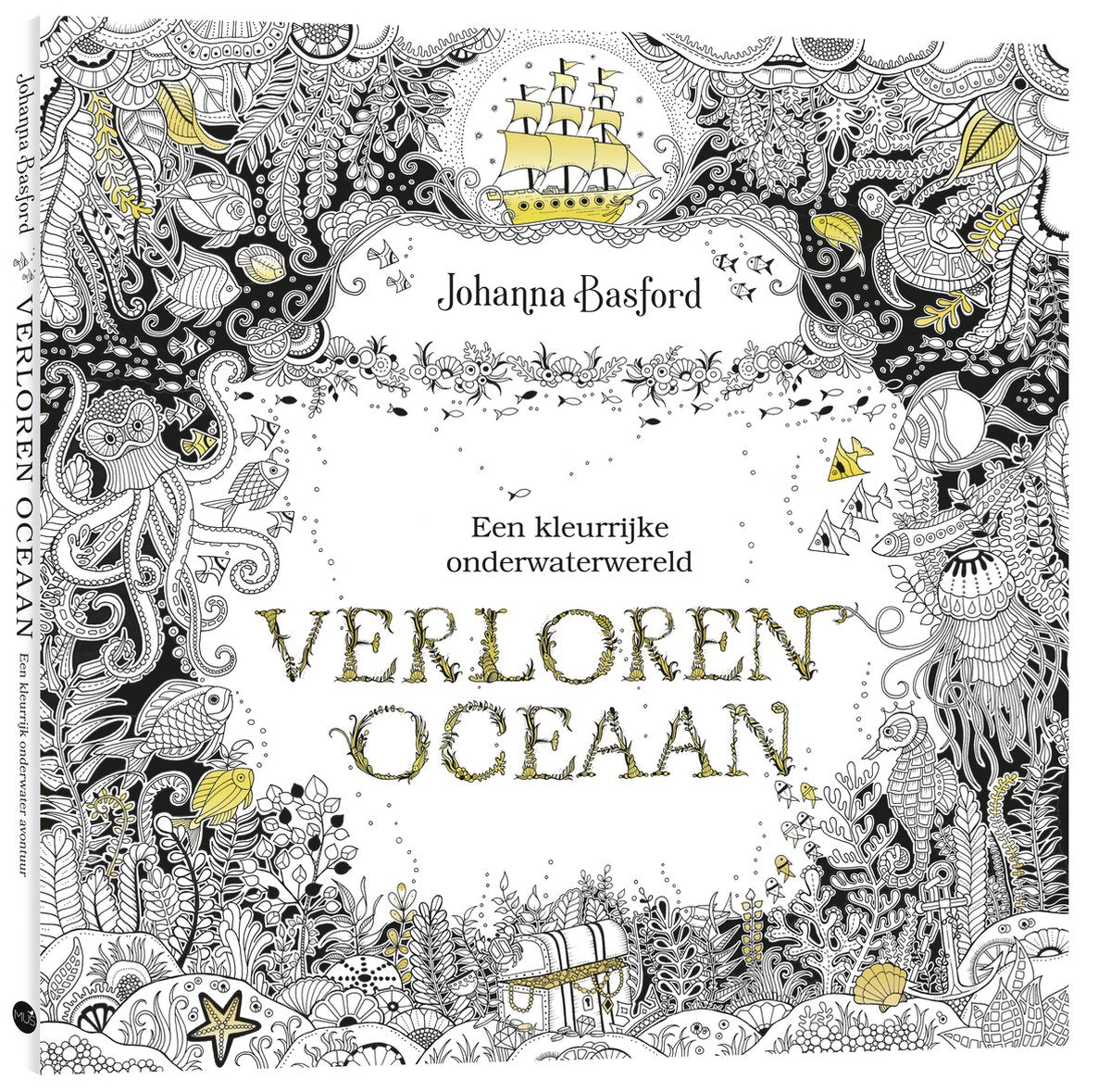 Mus creatief verloren oceaan kleurboek - johanna basford kleurboeken