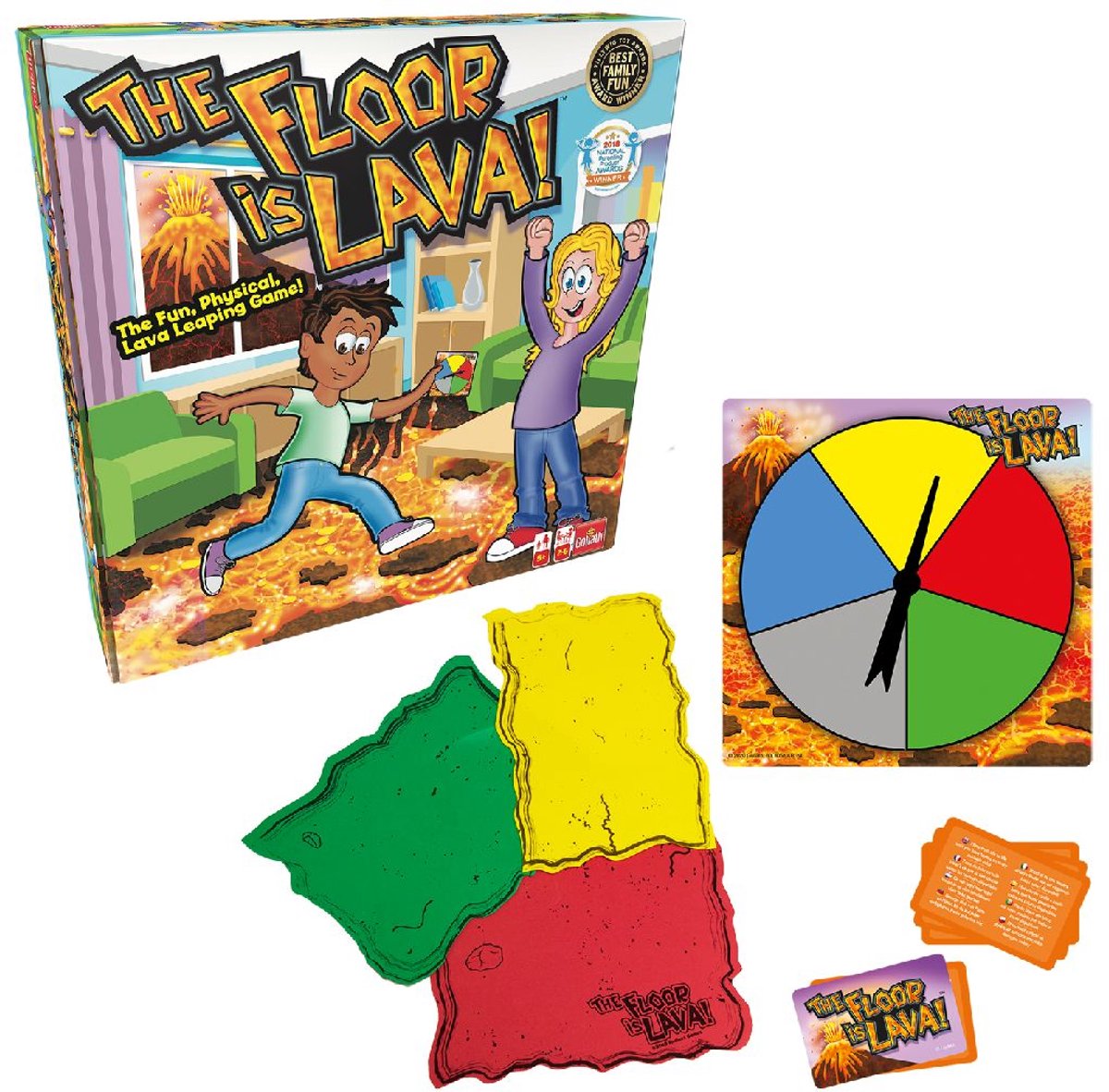 Goliath the floor is lava - actiespel - kinderspel (ml)