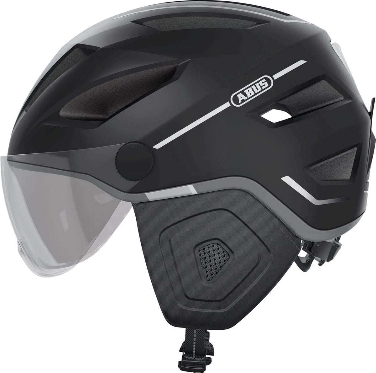 Abus helm HUD-Y ACE velvet Zwart M 54-58cm