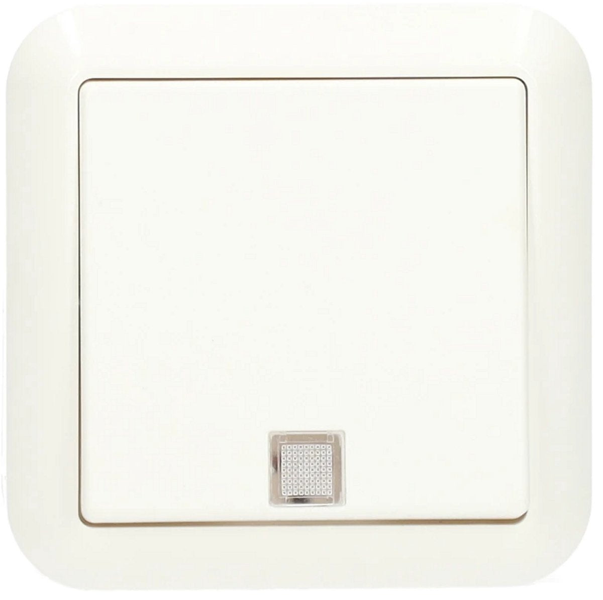 Schneider electric schneider - opbouw wisselschakelaar - polarwit - controlelamp- 381624