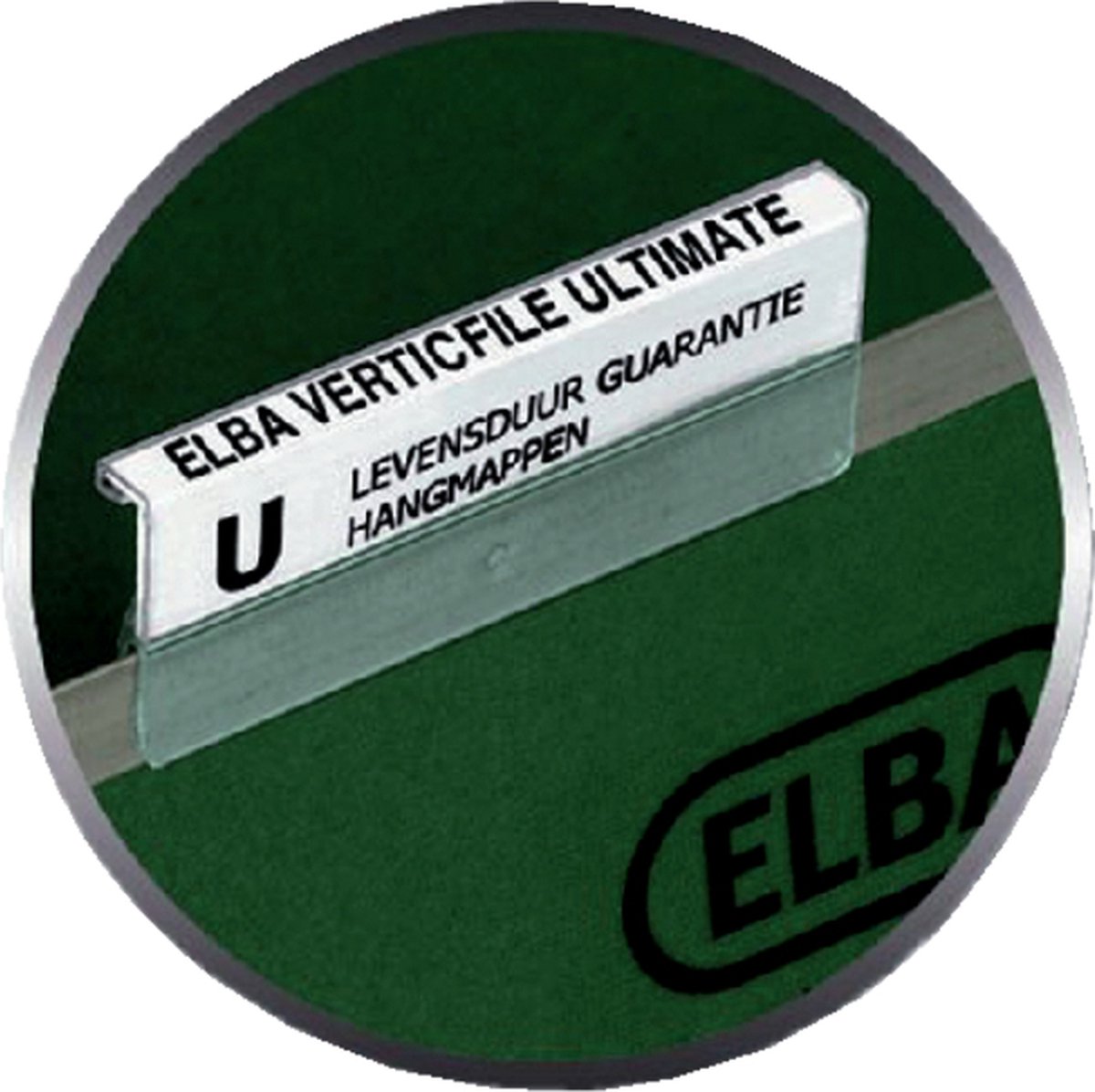 Elba ruiterstrook tbv verticfile ruiters 65x16mm wit