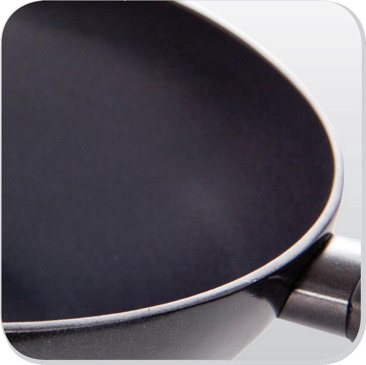 Bk wokarang wokpan 30cm - 4,3l - pfas-vrij - inductie wokpan - keramische antiaanbaklaag - ovenbestendig tot 160 graden - vaatwasserbestendig - rvs handvat - aluminium